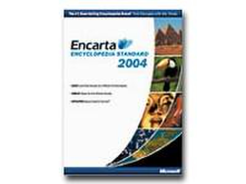 Microsoft Encarta Ref Lib 2004 Win32 German UPG DVD