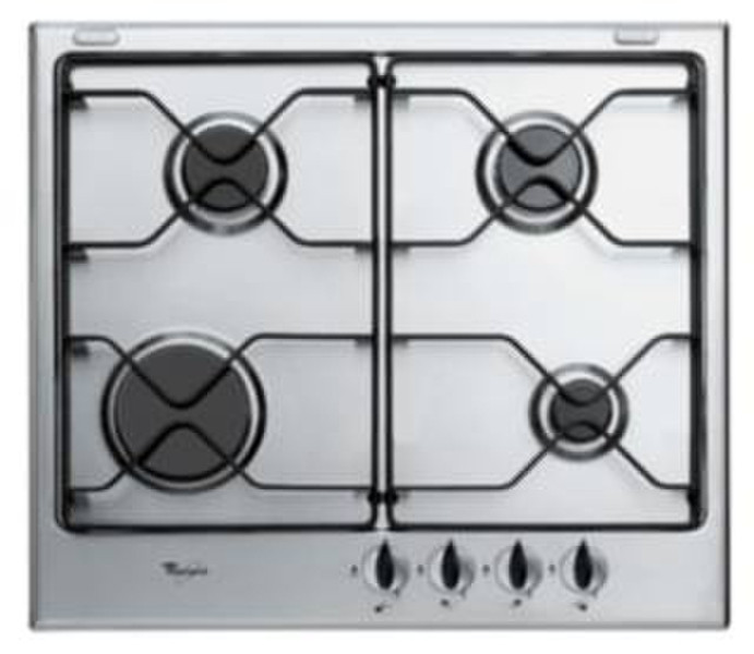 Whirlpool AKT 610 IX Настольный Gas hob Cеребряный плита