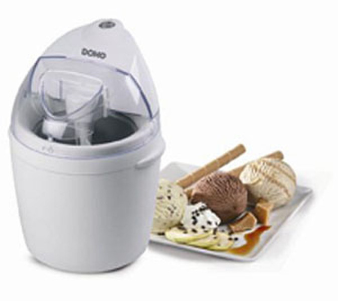 Domo DO2305I 7W 1.5L White ice cream maker