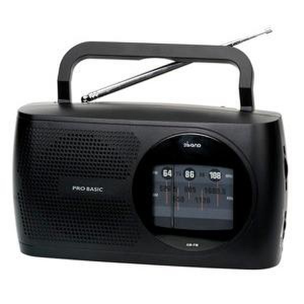 Lauson RA113 Portable Analog Black radio