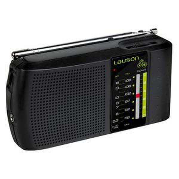 Lauson RA124 Portable Analog Black radio
