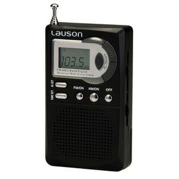 Lauson RA125 Портативный Аналоговый Черный радиоприемник