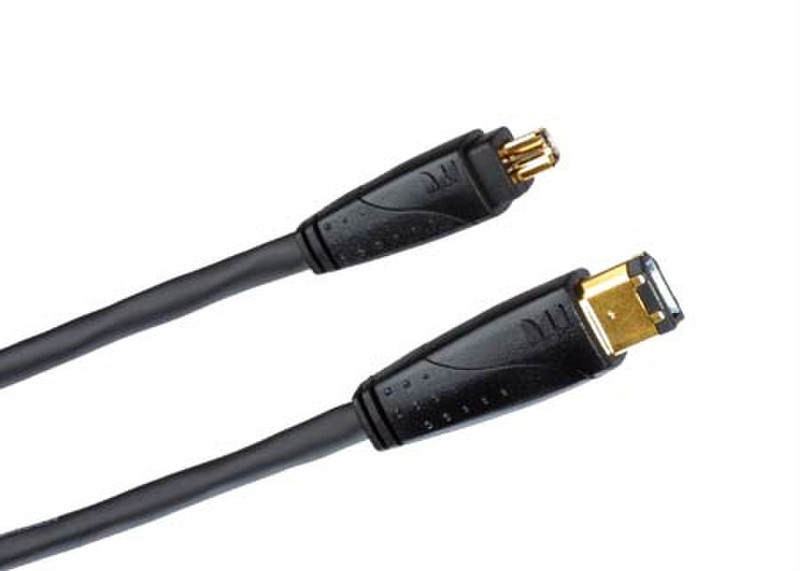 Monster Cable J2 CAMAV DV-6 1.829m Black firewire cable