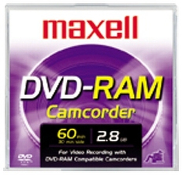 Maxell DVD-RAM 2.8GB 60min 2.8GB DVD-RW 2pc(s)