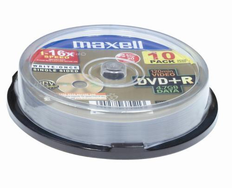 Maxell DVD+R 4,7GB 16X 10-Pack 4.7GB DVD+R 10pc(s)