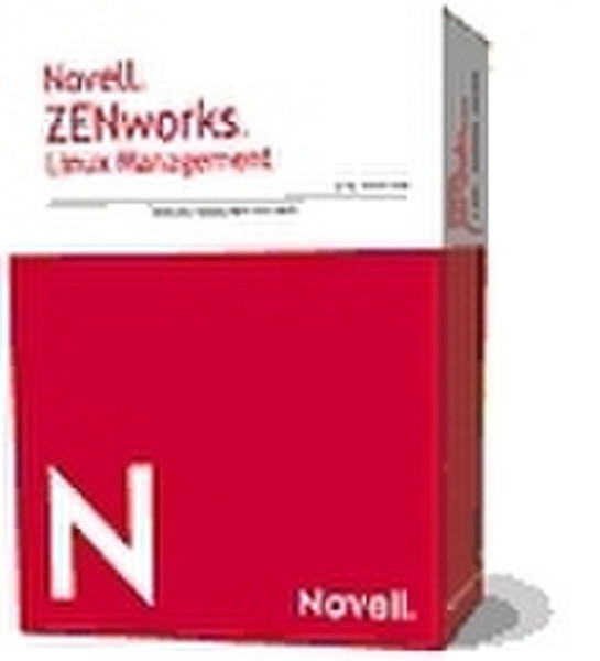 Novell ZENworks 7 Linux Management Software Media Kit Strong Encryption (128+ bit) EN