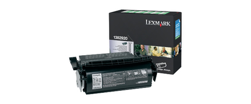 Lexmark 1382920 7500страниц Черный тонер и картридж для лазерного принтера