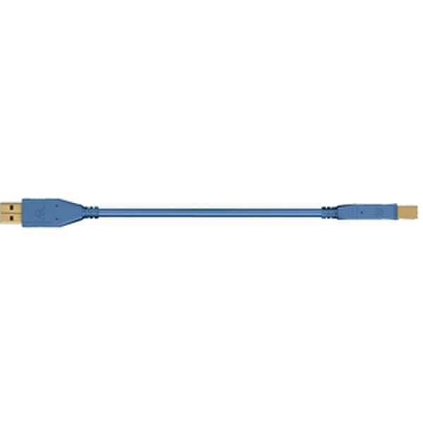 Audiovox AP419N 1.83m USB A USB B Blue USB cable