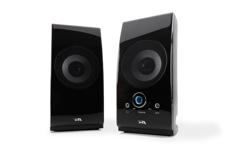 Cyber Acoustics CA-2022 5W Black loudspeaker