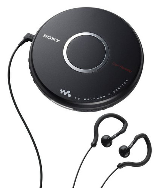 Sony D-EJ017CK Portable CD player Черный CD-плеер