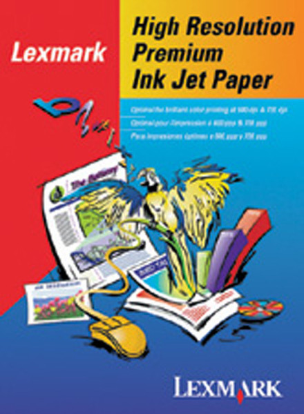 Lexmark High Resolution Inkjet Paper A4 Druckerpapier