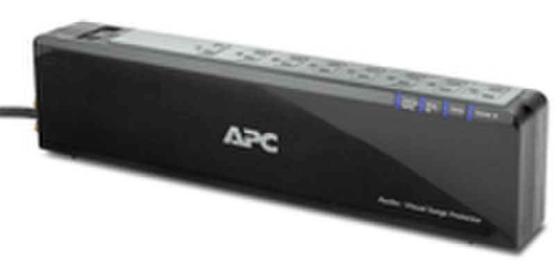 APC P8V 8AC outlet(s) 120V 1.83m Black surge protector