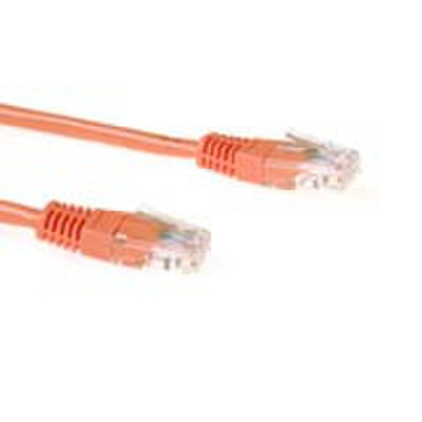Intronics IB1501 1m Orange Netzwerkkabel
