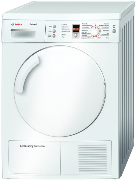 Bosch WTW84360 Freistehend Frontlader 6kg A Weiß Wäschetrockner