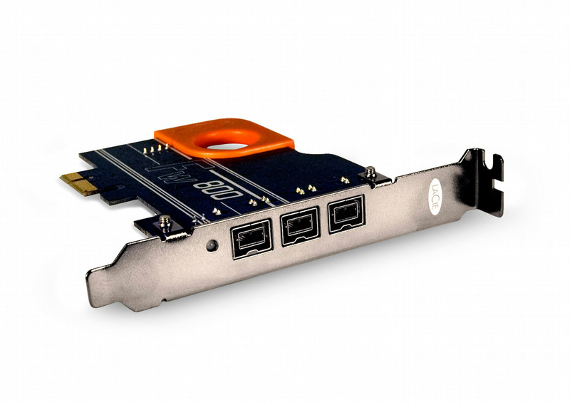 LaCie FireWire 800 PCIe interface cards/adapter