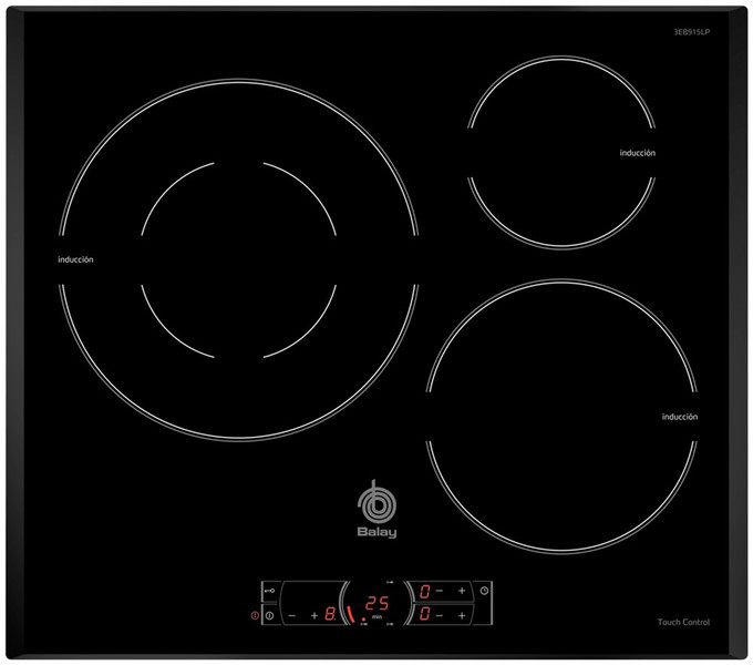 Balay 3EB915LP Встроенный Induction hob Черный плита