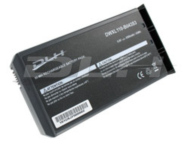 DLH Ni-MH 9.6V-4500mAh-43Wh BLACK STANDARD Никель-металл-гидридный (NiMH) 4500мА·ч 9.6В аккумуляторная батарея