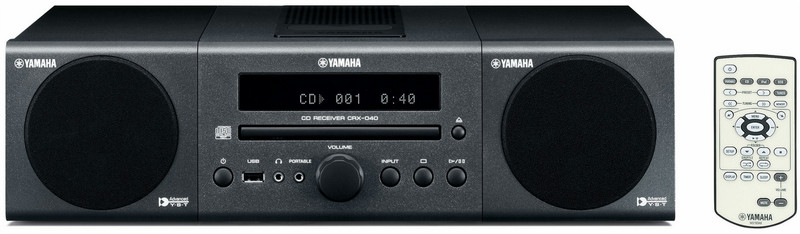 Yamaha MCR-040 Micro set 30Вт Серый