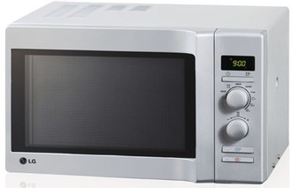 LG MH6038CS 20L 800W Silver microwave