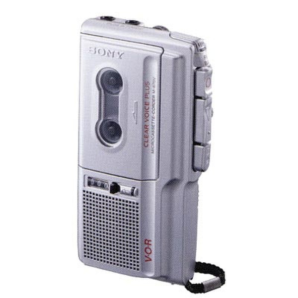 Sony Micro Tape Dictaphone Silber Kassettenspieler