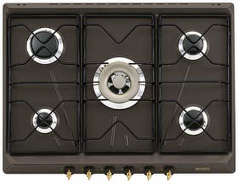 Smeg SRV876C6 Встроенный Gas hob плита