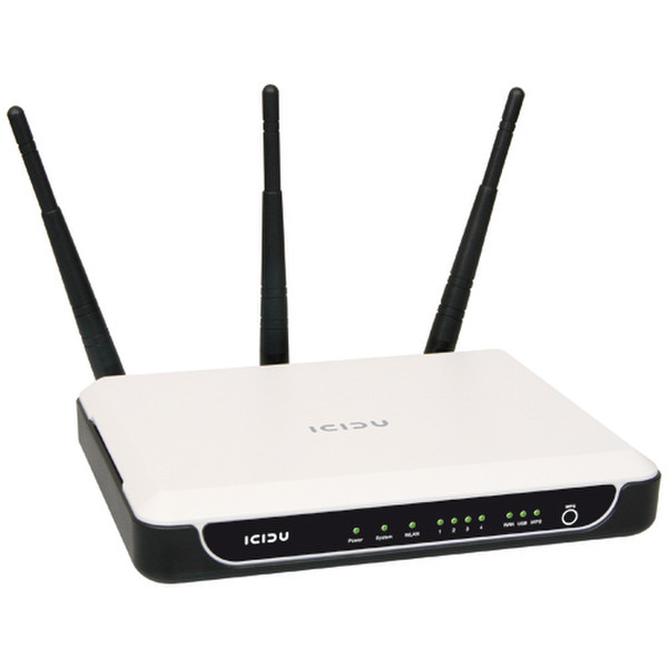 ICIDU Wireless Gigabit Router 300N 300Мбит/с WLAN точка доступа