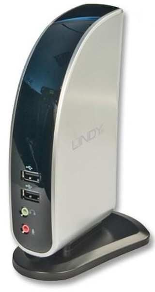 Lindy 42620 Silber Notebook-Dockingstation & Portreplikator