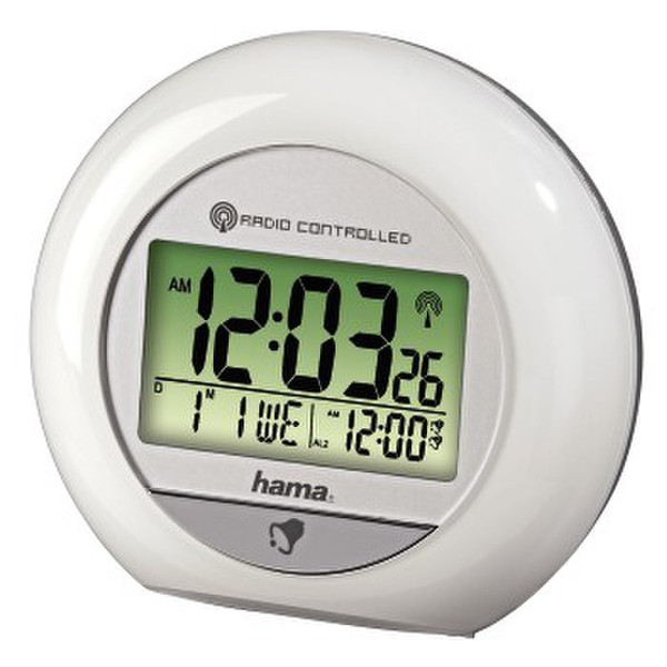 Hama 00104959 White alarm clock