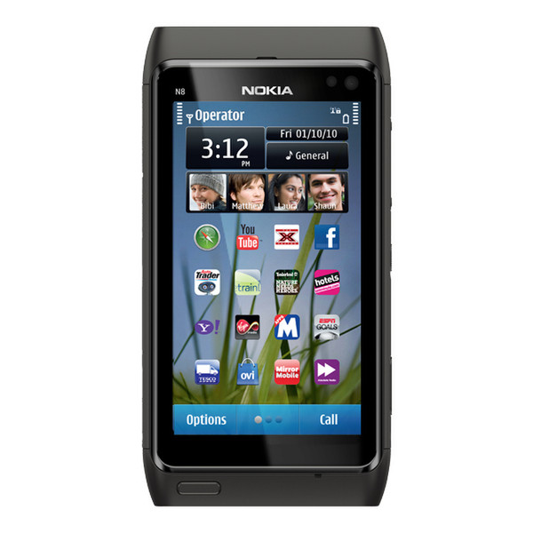 Nokia N8 Single SIM Grey smartphone
