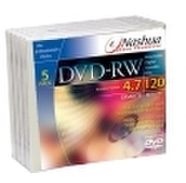 Nashua 5-pack DVD-RW jewelcase 4.7GB DVD-RW 5pc(s)