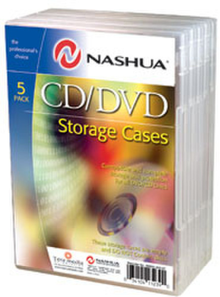 Nashua DVD Box 2-Disc (5-pack) 2discs