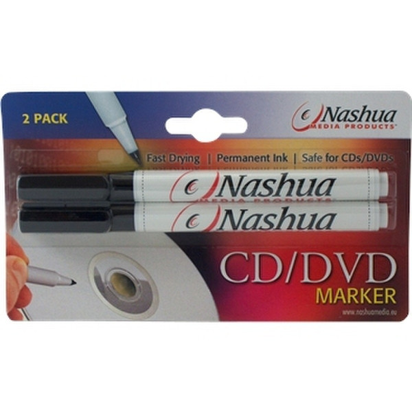 Nashua 2-pack CD/DVD marker маркер