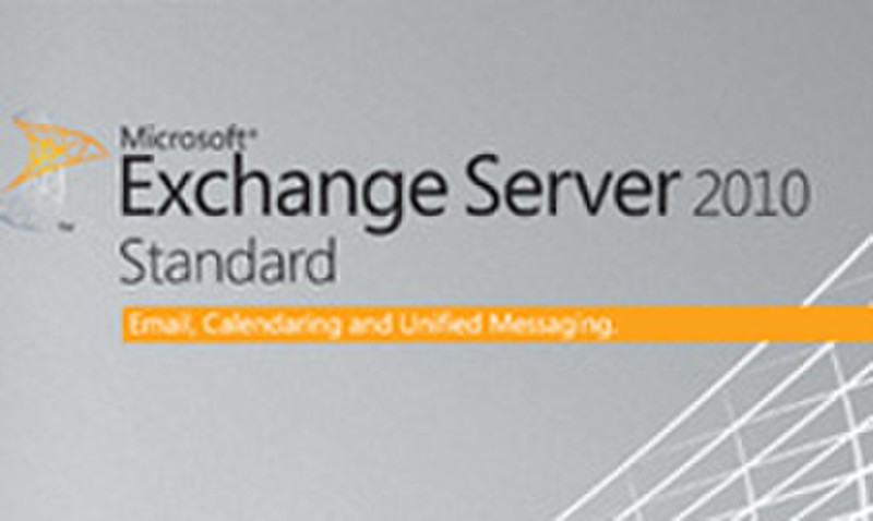 Microsoft Exchange Server 2010 Standard, DiskKit MVL, DEU
