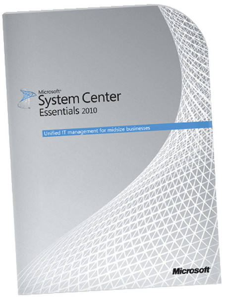 Microsoft System Center Essentials 2010, Disk Kit, DE MVL