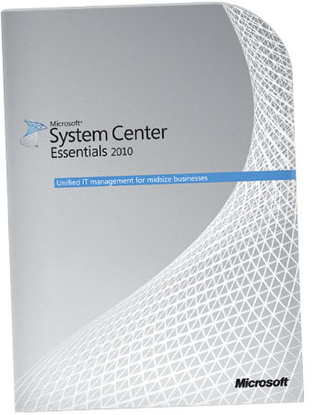 Microsoft System Center Essentials Plus 2010 Server ML Suite, 64-bit, DiskKit MVL, DVD, BRA