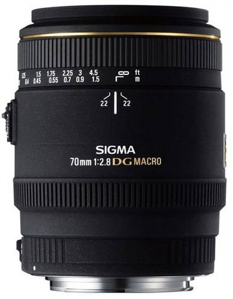 Sigma Macro Lens 70mm f/2.8 EX DG Black