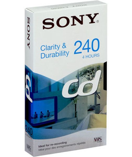 Sony E240CD VHS CD 240min 1pc(s) audio/video cassette