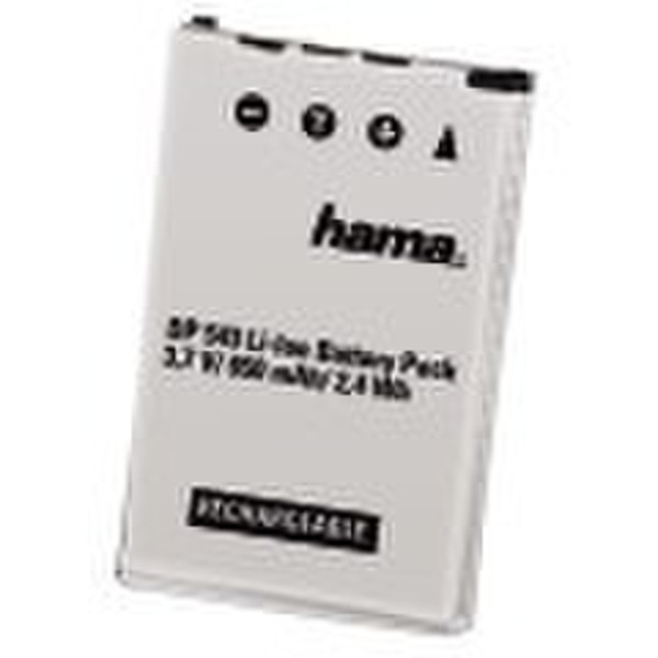 Hama 00017543 Lithium-Ion (Li-Ion) 600mAh 3.7V Wiederaufladbare Batterie