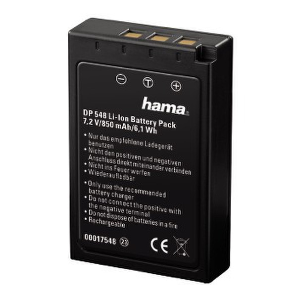 Hama 00017548 Литий-ионная (Li-Ion) 850мА·ч 7.2В аккумуляторная батарея