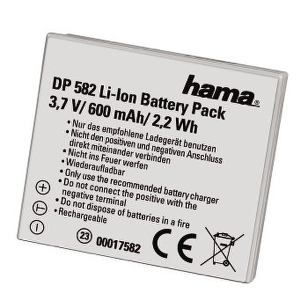 Hama 3.7v, 650mah, Canon Nb4l