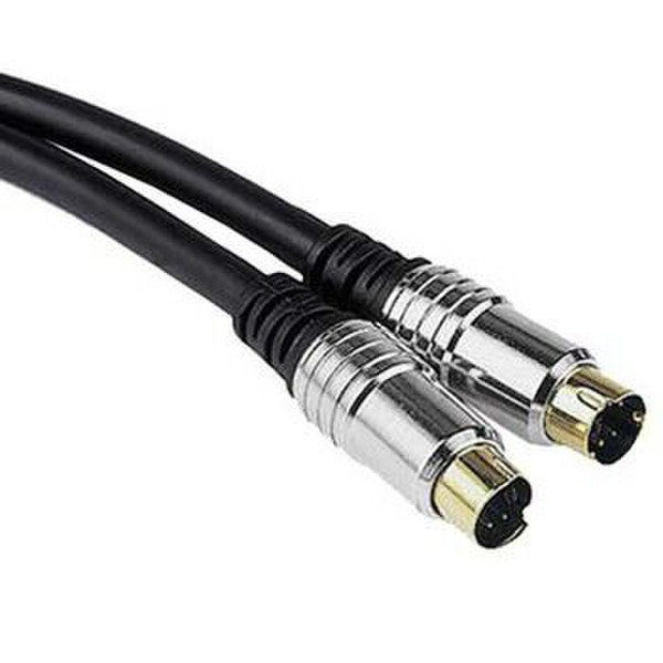 Hama S-Video 5м S-Video (4-pin) S-Video (4-pin) Черный кабель