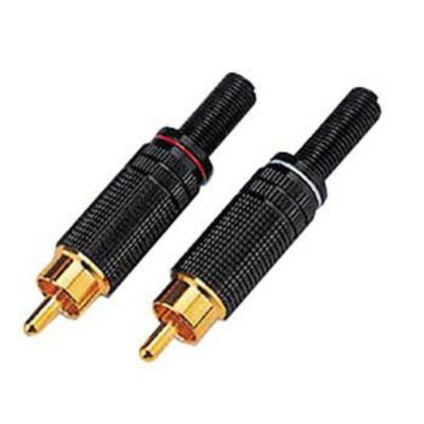 Hama RCA RCA Black wire connector