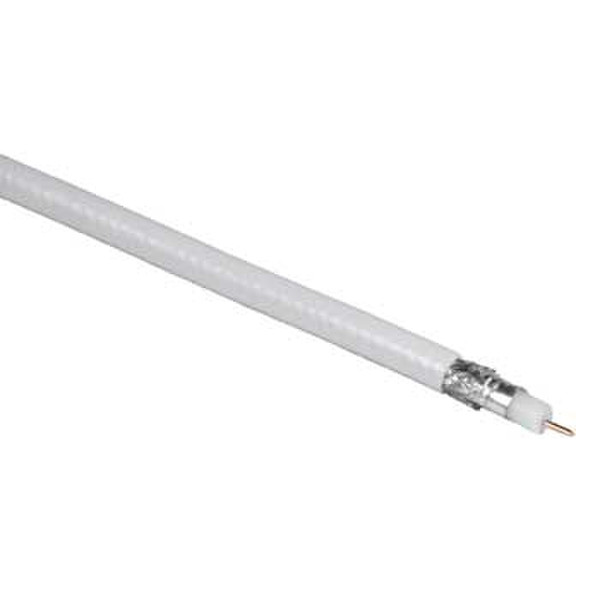 Hama 00043006 10m White coaxial cable