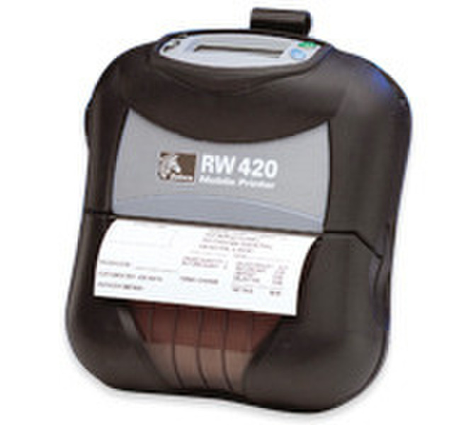 Zebra RW 420 Прямая термопечать 203 x 203dpi устройство печати этикеток/СD-дисков