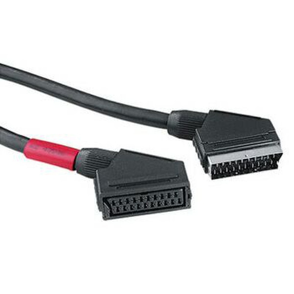 Hama Scart 21pin 5м SCART (21-pin) SCART (21-pin) Черный SCART кабель