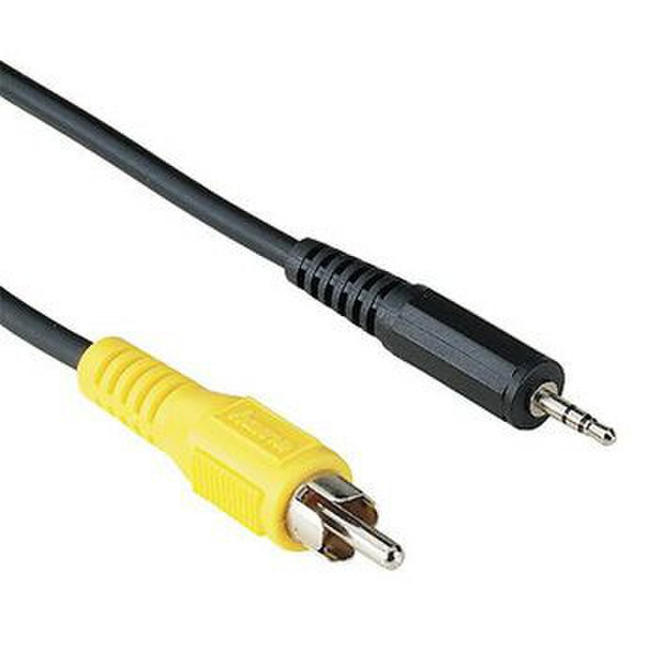 Hama RCA - 2.5mm 3pin 1.8m RCA 2.5mm Schwarz Audio-Kabel