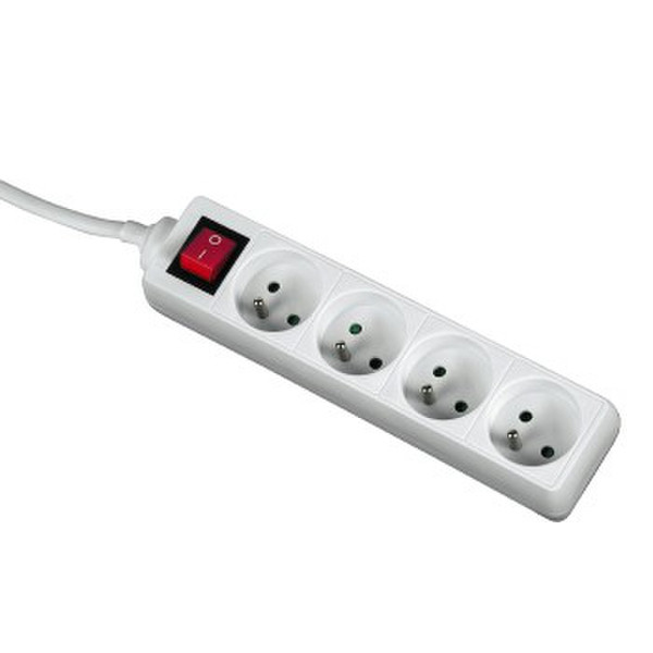 Hama 00047817 4AC outlet(s) 1.5m White surge protector
