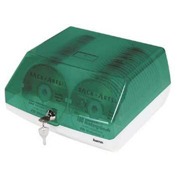 Hama 00048473 80discs Green,Transparent