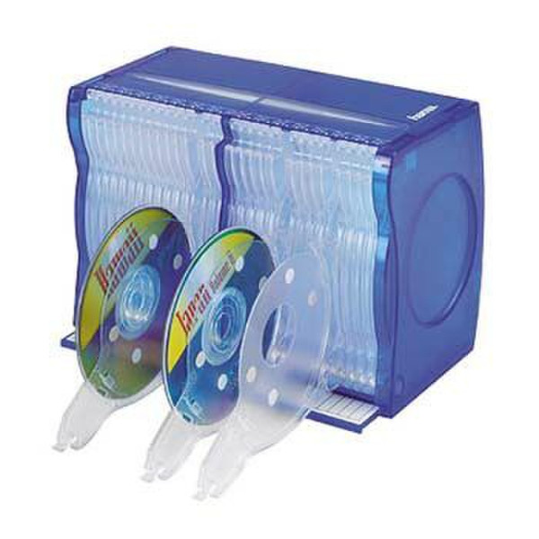 Hama Cd-rom Bank, 60 Discs 60discs Blue,Transparent
