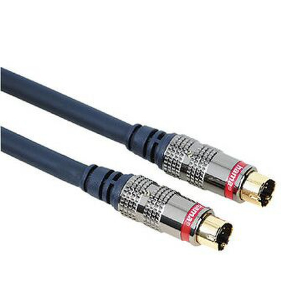 Hama 00048781 5m S-Video (4-pin) S-Video (4-pin) Blue S-video cable